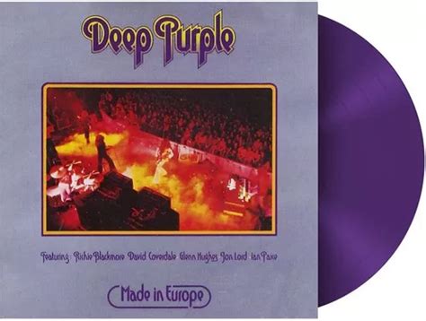 Deep Purple Made In Europe Lp Purple Vinyl MercadoLibre