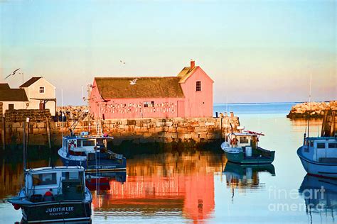 Rockport At Sunset Photograph By Edward Sobuta Fine Art America