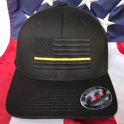 Rhainyday Hats Thin Gold Line 911 Dispatcher Cap - Etsy