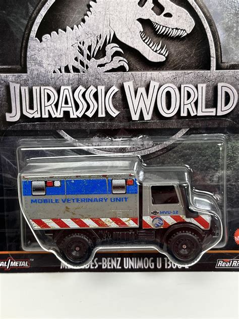 Jurassic World Mercedes Benz Unimog U L Hot Wheels Real Riders Hcp Fruugo Uk