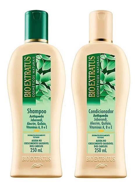 Kit Shampoo Condicionador Antiqueda Ml Bio Extratus Mercado Livre