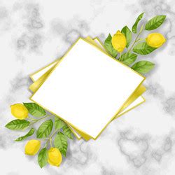 Luxury Lemon Brunches Background Royalty Free Vector Image