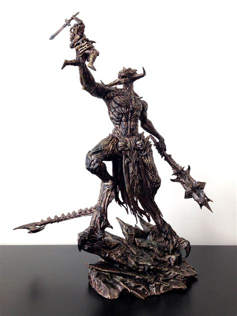 Molag Bal statue from ESO Imperial Edition by icenero10 on DeviantArt