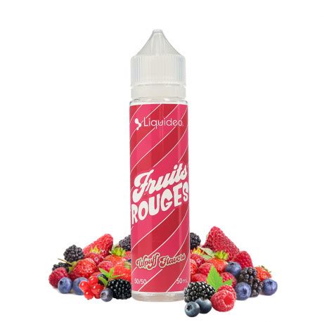 E Liquide Fruits Rouges Ml Wpuff Flavors Liquideo Booster A L