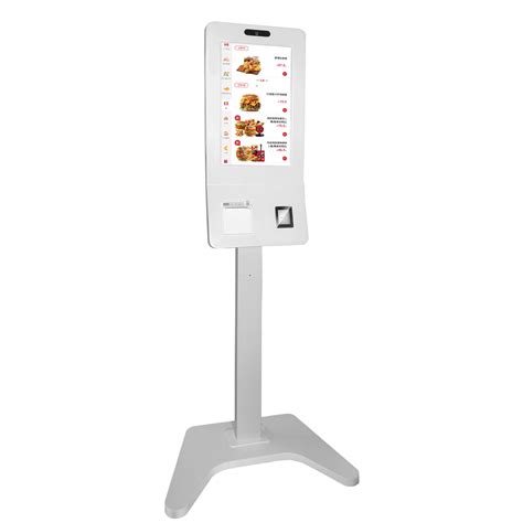 Automatic Touchscreen Self Service Payment Kiosk With Receipt Printer