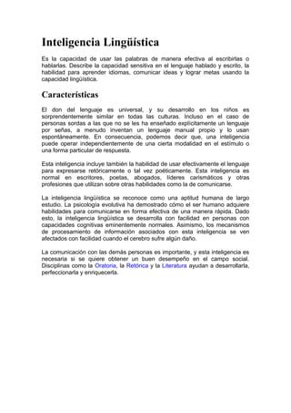 Inteligencia Múltiples PDF