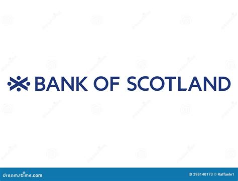 Bank of Scotland Logo stock illustration. Illustration of logo - 298140173