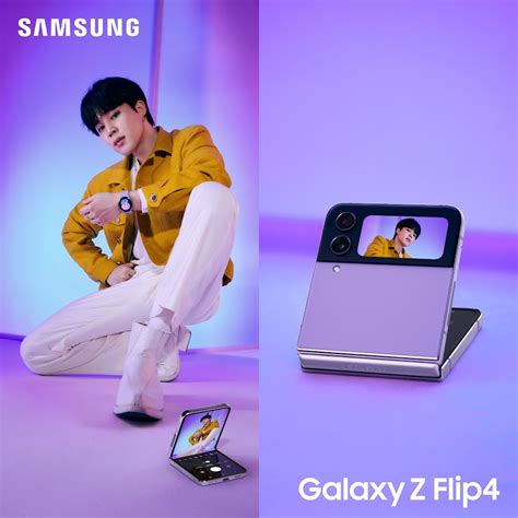 Samsung Unveils New HD Photos Featuring BTS And The New Galaxy Z Flip4