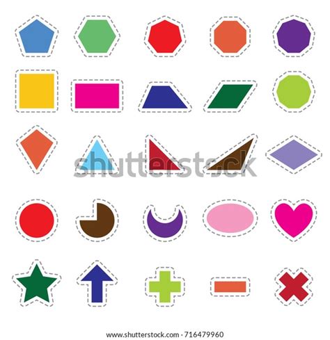 Vector Shape Sign Design Die Line Stock Vector (Royalty Free) 716479960