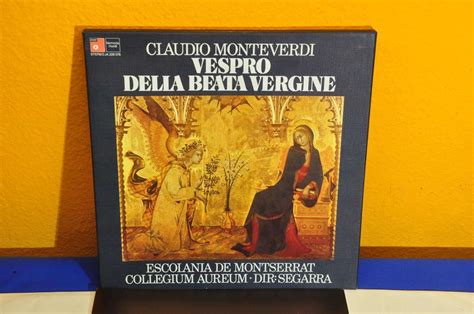 Claudio Monteverdi Vespro Della Beata Vergine Lp Box Kusera