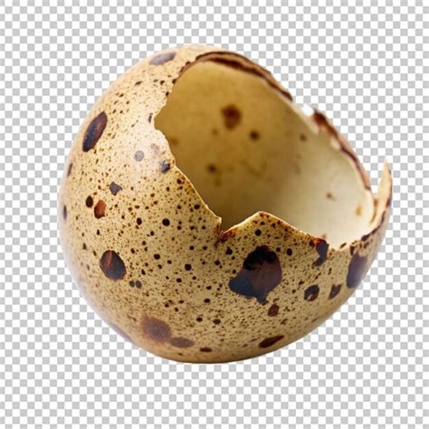 Cracked Quail Egg Shell Premium Ai Generated Psd