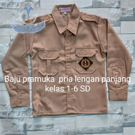 Jual Baju Pramuka Penggalang Saku Baju Seragam Sekolah Pramuka