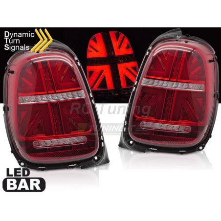 Feux arrière Rouge LED SEQ pour Mini Cooper F55 F56 F57 14 17