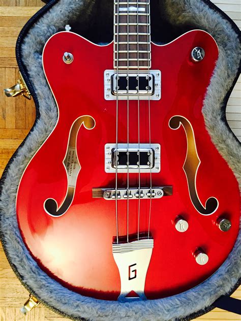 G5442bdc Electromatic Hollow Body Short Scale Bass Gretsch Audiofanzine