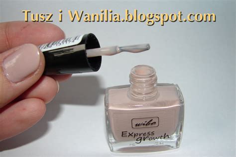 Tusz I Wanilia Pierwszy Lakierowy Swatch Wibo Nude 396