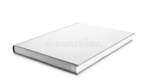 Closed Book with Grey Hard Cover Isolated on White Stock Photo - Image of empty, design: 214288082