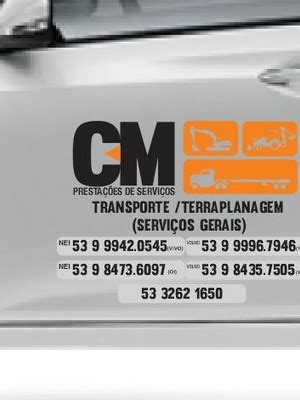 Adesivo Personalizado Carro Empresa Compre Produtos Personalizados No