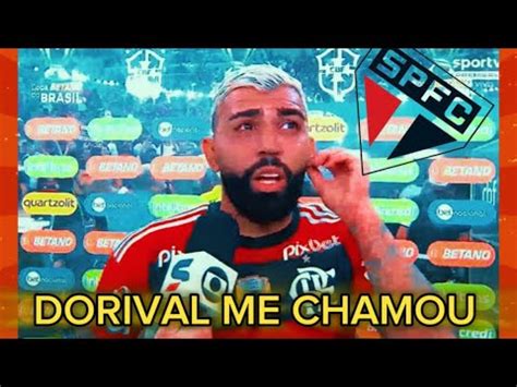 DORIVAL QUER GABIGOL NO SÃO PAULO RESPOSTA SURPREENDENTE DE GABIGOL EM