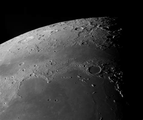 Lunar North Pole An 8 Field Mosaic Of The Moon During The Flickr