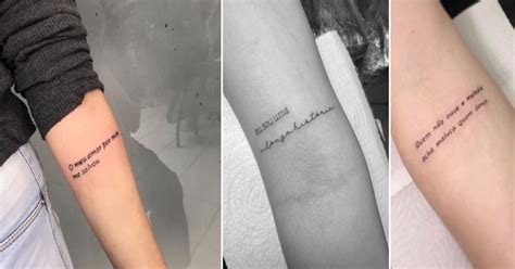 As mais inspiradoras tatuagens femininas de frases Fitness e Estética