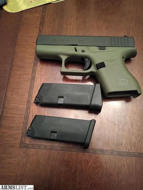 Armslist For Sale Trade Glock 43 Green