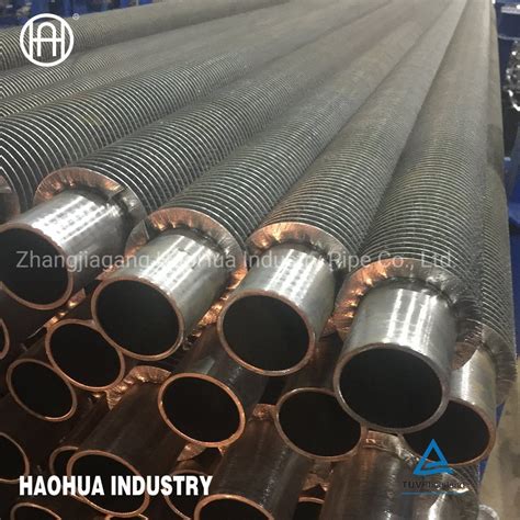 High Frequency Welded Helical Fin Tube China High Frequency Welded