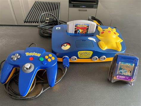 2 Nintendo N64 Pokemon Pikachu Edition Console 2 Catawiki