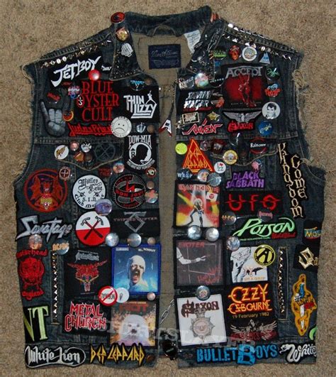 Pin By Mark On Metallica Battle Vests Battle Jacket Punk Fashion Diy