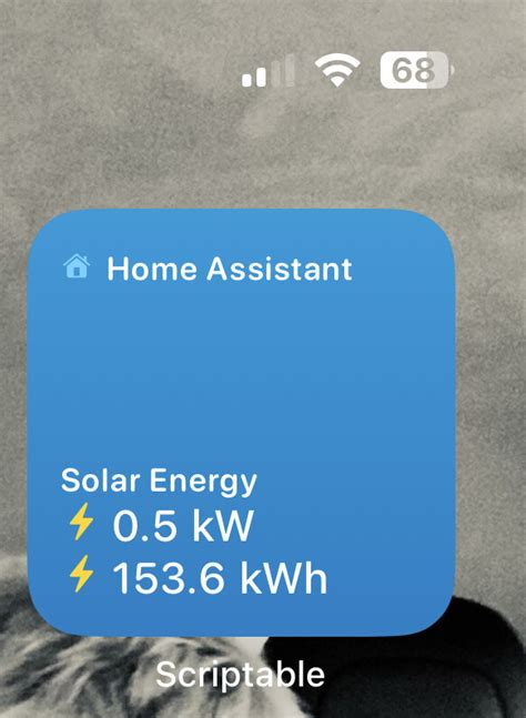 Ios Widget Scriptable Home Assistant Companion For Apple Home Assistant Community