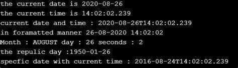 Date And Time Api In Java With Examples Dot Net Tutorials