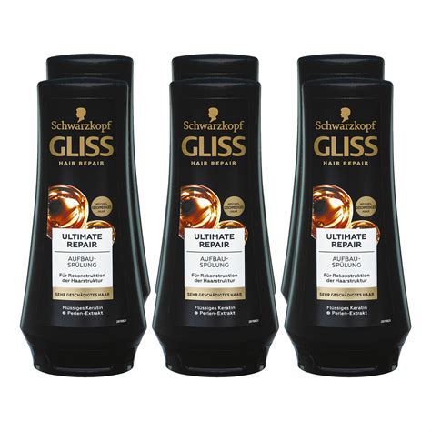 Schwarzkopf Gliss Kur Spülung Ultimate Repair 200 Ml 6er Pack Von Netto Marken Discount Ansehen