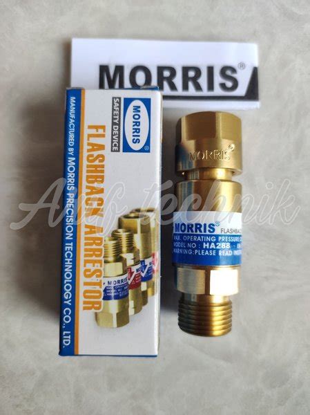 Jual Flashback Arrestor For Regulator MORRIS OXYGEN Flashback MORRIS