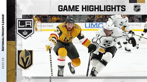 Kings Golden Knights 9 26 NHL Highlights YouTube