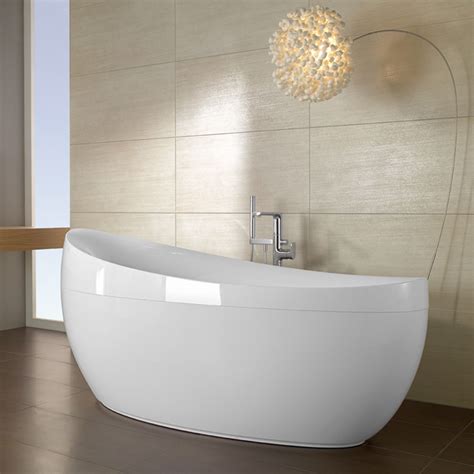 Villeroy And Boch Aveo Freestanding Oval Bath Uk Bathrooms