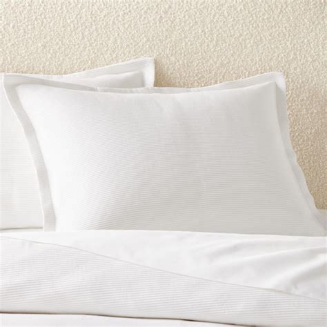 Valencea Organic Cotton White Standard Pillow Shams Set Of 2 Reviews