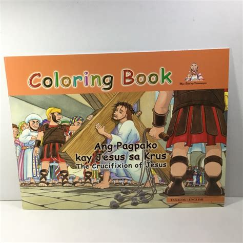 Ang Pagpako Kay Hesus Sa Krus Story Coloring Book Shopee Philippines