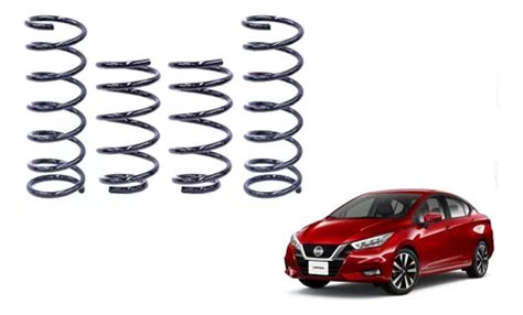 Resortes Del Tras Nissan Versa 2020 2022 4 Piezas Meses sin interés