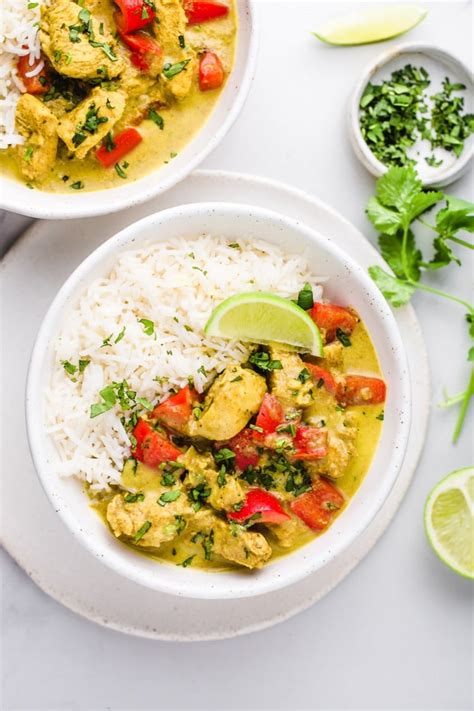 Easy Instant Pot Coconut Chicken Curry Little Sunny Kitchen