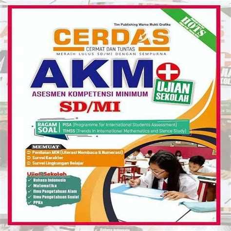 Buku Cerdas Akm Sd Mi Plus Ujian Sekolah Dilengkapi Soal Lazada Indonesia