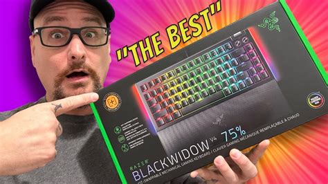 Razer Made A Custom Keyboard Razer BlackWidow V4 75 Review YouTube