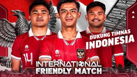 Jadwal Uji Coba Timnas Indonesia Jelang Piala Asia