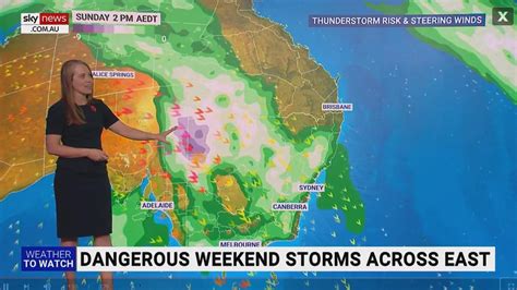 Australia Weather Forecast Dangerous Storms For Sydney And Melbourne Au — Australia