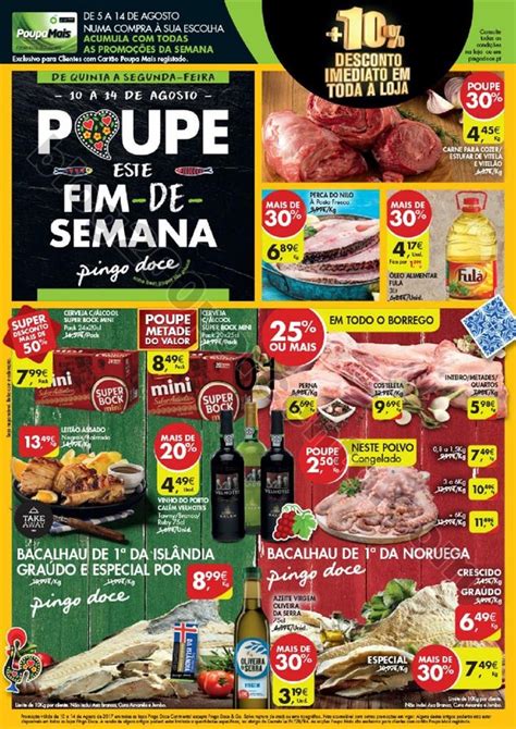 Pingo Doce Folheto Fim De Semana Promoções E Descontos