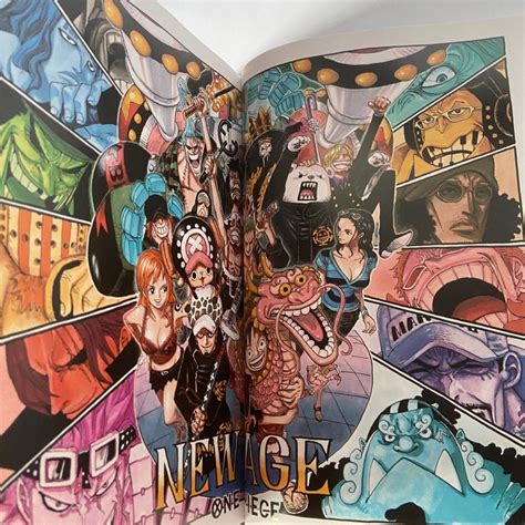 Official One Piece Art Book Color Walk Compendium New World To Wano