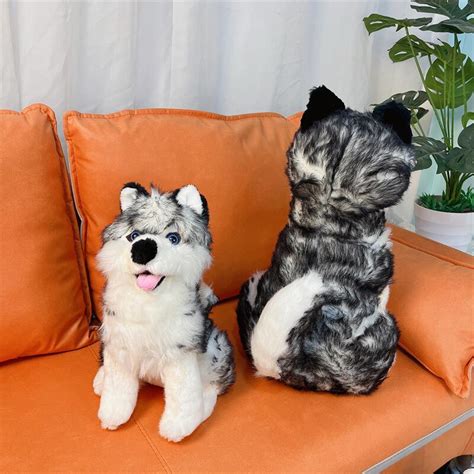 Husky Plush Simulation German Shepherd Dog Stuffed Animal