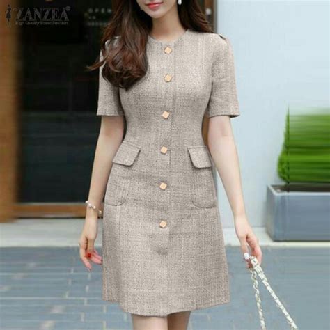 Days Delivery Fancystyle Zanzea Korean Style Womens Elegant Work