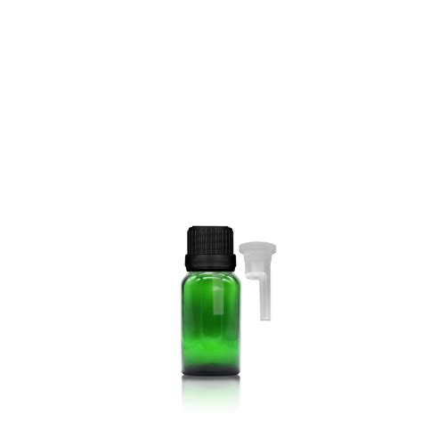 10ml Green Glass Dropper Bottle Tamper Evident Cap Some Bottle