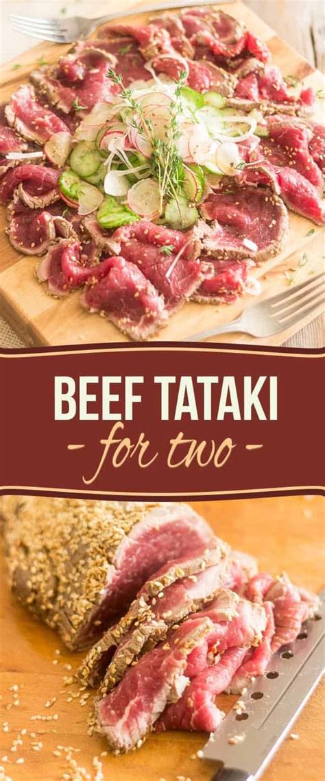 Beef Tataki