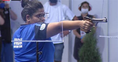 Shooting World Cup Rahi Sarnobat Gives India First Gold Medal At Osijek