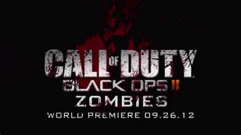 Call of Duty: Black Ops 2 Zombies Gets a Reveal Date, New Teaser ...